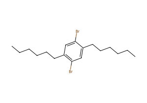 2,5-BIS (HEXYL) - 1,4-DIBROMOBENZENE