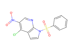 4-CHLORO-5-NITRO-1-(PHENYLSULFONYL)-1H-PYRROLO[2,3-B]PYRIDINE