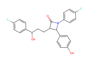 (3R,4S)-1-(4-fluorophenyl)-3-[(3S)-3-(4-fluorophenyl)-3-hydroxypropyl]-4-(4-hydroxyphenyl)azetidin-2-one
