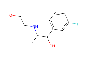 1-(3-fluorophenyl)-2-((2-hydroxyethyl)amino)propan-1-ol
