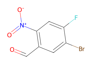 5-bromo-4-fluoro-2-nitrobenzaldehide