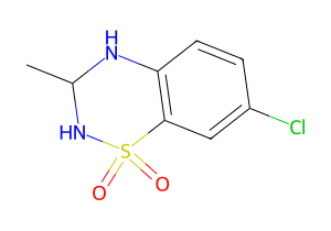 2H-1,2,4-Benzothiadiazine,7-chloro-3,4-dihydro-3-methyl-, 1,1-dioxide;IDRA 21