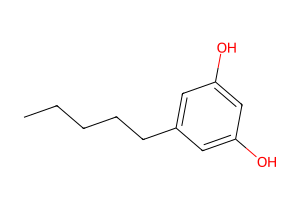 3,5-dihydroxyamylbenzene