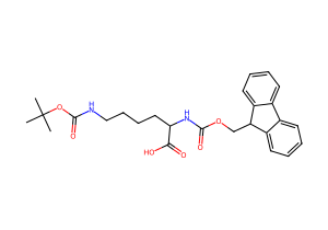 N-alpha-fluorenylmethoxycarbonyl-N-epsilon-tert-butoxycarbonyl-L-lysine